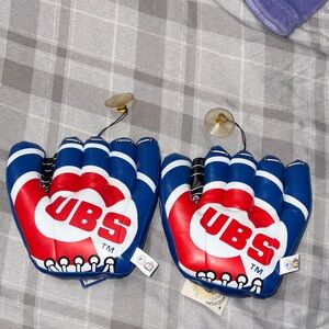 Chicago Cubs MLB Novelty Suction Cup Baseball Mitt Decorations🔥